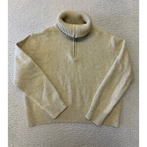 North Face Womens Crestview 1/4 Zip Sweater Large